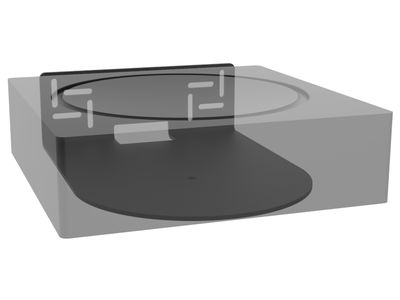 Muurbeugel voor Sonos AMP Horizontaal
