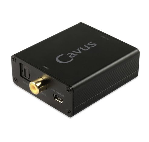 Audio Converter - Toslink/Coaxiaal naar RCA & 3.5mm  Cavus