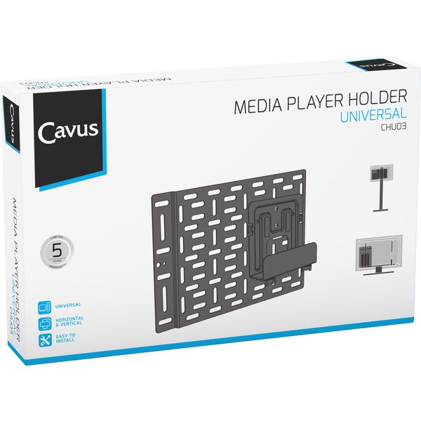 Cavus Montageplaat & Universele houder voor TV decoder Streambox - Game console