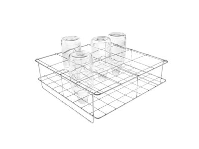 E 124 Rack for 16 x 1000ml Bottles