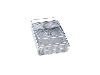 E 146 1/6 Instrument Mesh Tray with Lid