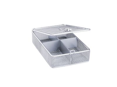 E 451 1/6 Mesh Tray with Lid & Dividers