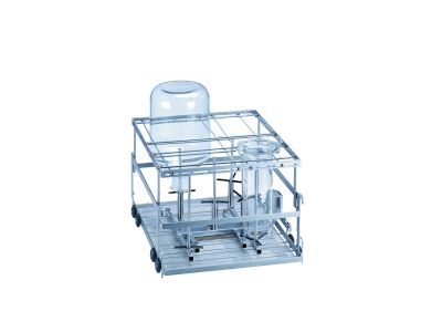 E 757 Mobile unit for large vol. glassw.