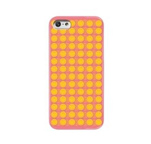 iPhone 5/5s tasje Smiley coral  Case Scenario