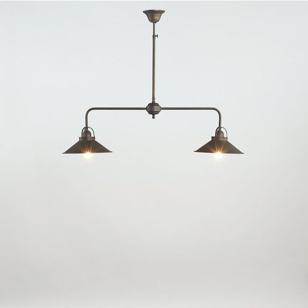 Marckdael BILIARDO INDOOR 0187/2F DARK BRONZE 2*E27 + METAL SHELL D