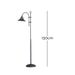 Marckdael BILIARDO INDOOR FLOOR LAMP 1120 DARK BRONZE H130 1*E27 + METAL SHE