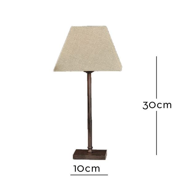 Marckdael BILIARDO INDOOR TABLE LAMP 0255 DARK BRONZE H30 1*E27