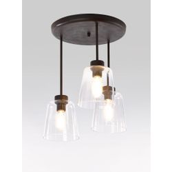 Marckdael NEW YORK CEILING LAMP 3402-R3 ROUND RUST 3*E27