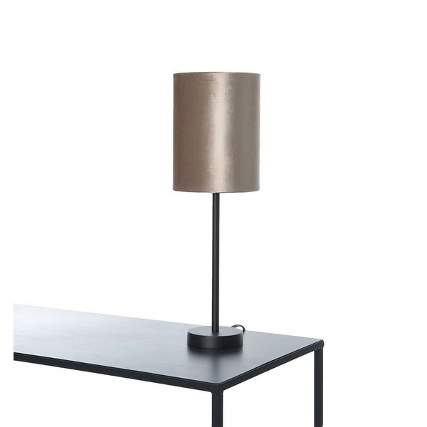 Marckdael POSITANO TABLE LAMP MESA BLACK 1*E27 SHADE 30 CM