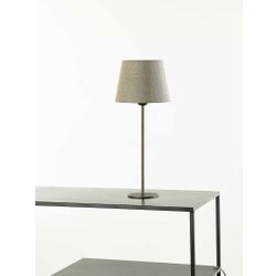 Marckdael LISBOA TABLE LAMP 2806-L1 ROUND H40 BASE DIA12 BRONZO 1*E