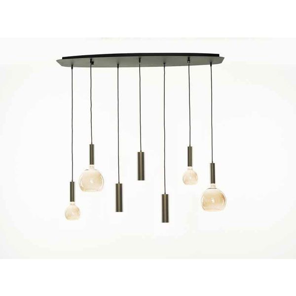 Marckdael CEILINGLAMP 1013 SERIE BASE 120*40CM NERO 3*GU10 4