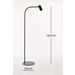 Marckdael FLOORLAMP 1308-LG1-GU10-BRONZO 1*GU10