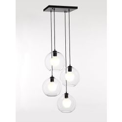 Marckdael CEILING LAMP 4040-PL4 SQUARE BLACK 40-40CM 4*E27 +