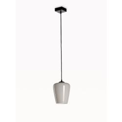 Marckdael SUSPENSION 2606-S1 NERO FOR GLASS 1*E27