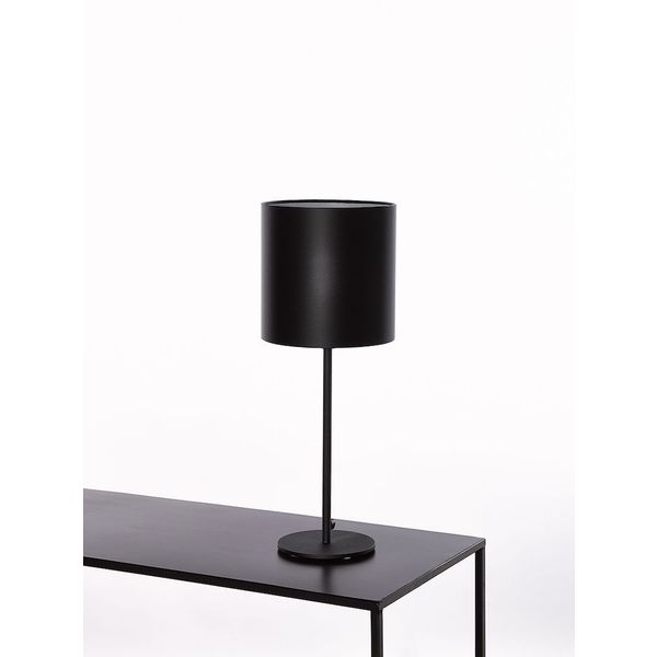 Marckdael TABLE LAMP 2806-L1 ROUND H37 BASE DIAM15 BLACK 1*E