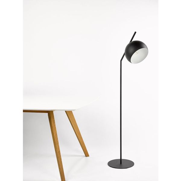 Marckdael FLOOR LAMP 2706-LG1 147CM NERO FOR METAL SF240 1*E