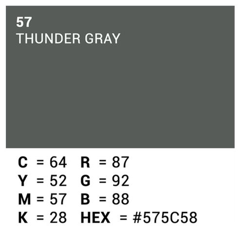 Achtergrondpapier 27 Charcoal Grey 1,35x11 m  Falcon Eyes