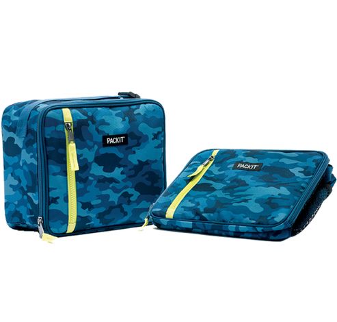 Classic Lunch Box Blue Camo  Packit