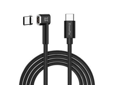 Usb kabel Macbook usb-c naar usb-c magnetisch 2m zwart