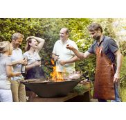 Barbecue au feu de bois