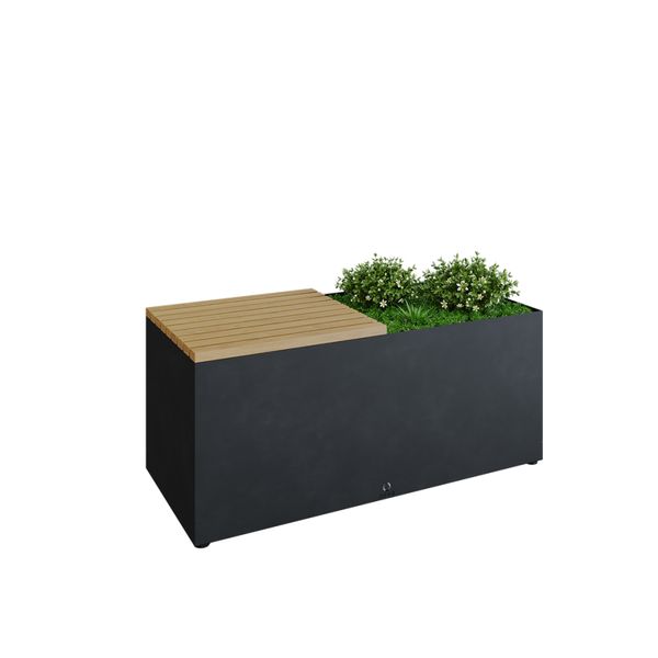 Ofyr Herb Garden Bench Black