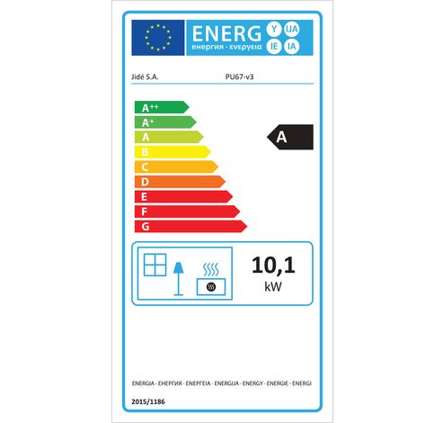 Pure 67/51 Manueel staal deur - Zonder ventilatie  Jide