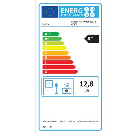 Modul-Art XL 16/9 New Look deur - Zonder ventilatie  Jide