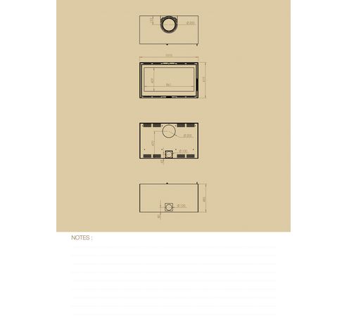 Modul-Art XL 16/9 New Look deur - Zonder ventilatie  Jide