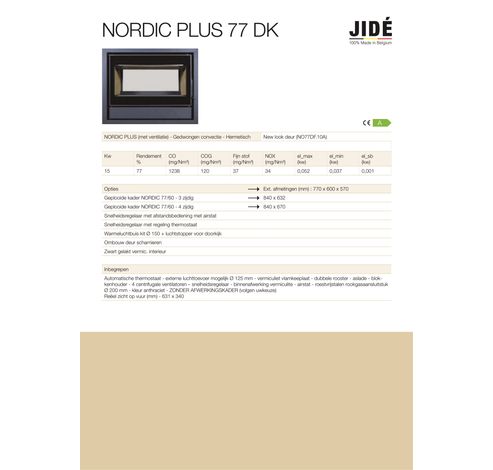 Nordic PLUS 77 DK  Jide