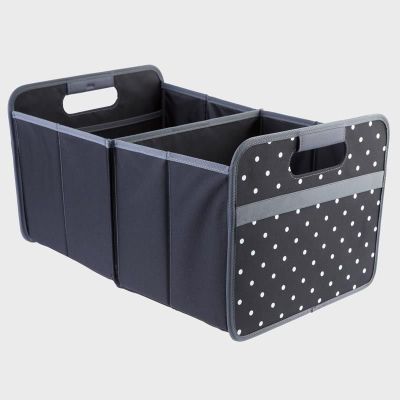 Boîte pliante Classic L Lava Black/Dots  Meori