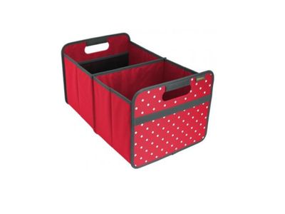 Boîte pliante Classic L Hibiscus Red/Dots