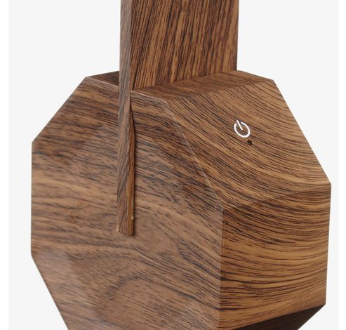 Octagon One Desk Lamp Walnut  Gingko