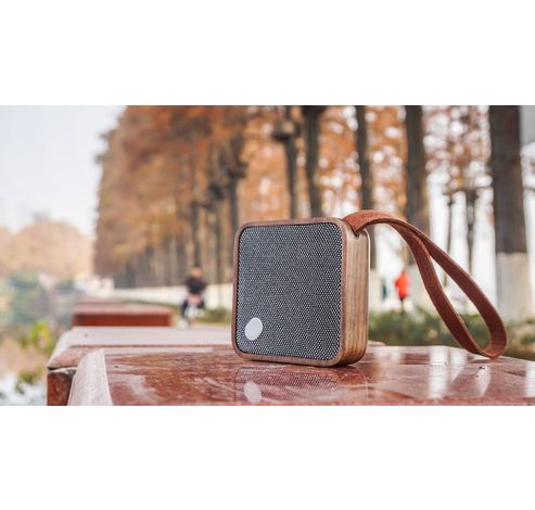 Mi Square Bluetooth Speaker natural walnut wood  Gingko