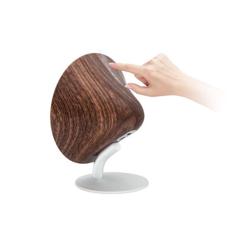 Mini Halo One Bluetooth Speaker walnut  Gingko