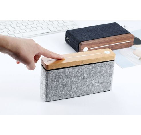 HiFi Square Bluetooth Speaker natural maple wood  Gingko