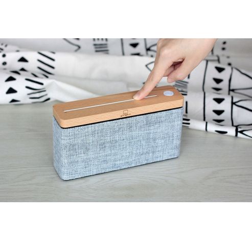 HiFi Square Bluetooth Speaker natural maple wood  Gingko