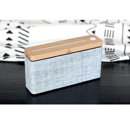 HiFi Square Bluetooth Speaker natural maple wood  Gingko