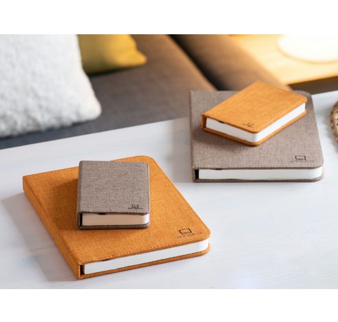 Mini Smart Book Light Linen Harmony Orange  Gingko