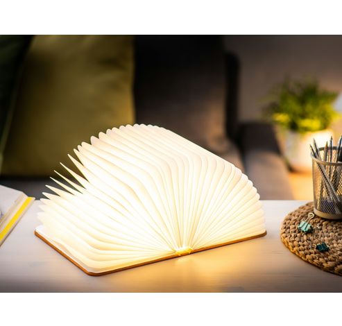 Mini Smart Book Light Linen Harmony Orange  Gingko