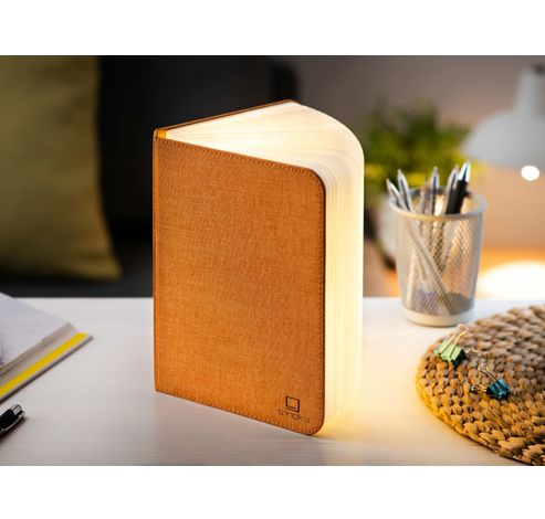 Mini Smart Book Light Linen Harmony Orange  Gingko