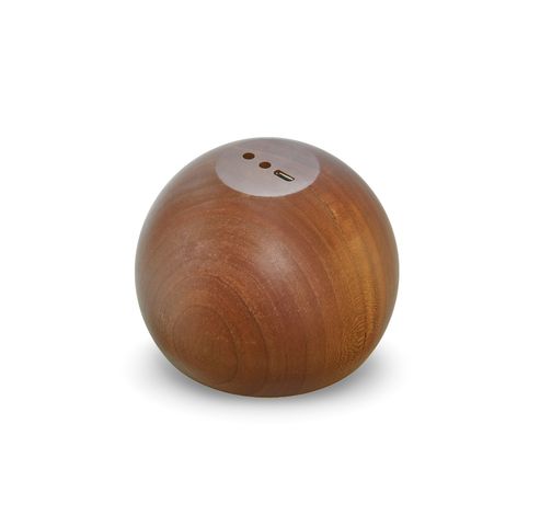 Tumbler Click Clock Natural Cherry Wood  Gingko