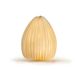 Smart Vase Light Natural walnut wood 