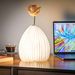 Smart Vase Light Natural walnut wood 