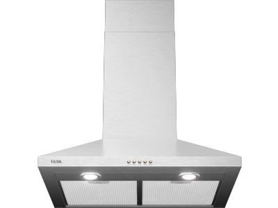 AP460RVS Schouwkap, inox (60 cm) 