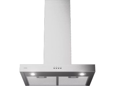 AB260RVS Blokmodel schouwkap (60 cm), RVS