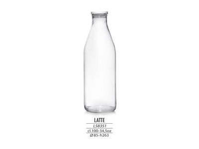 Latte Fles 1l 