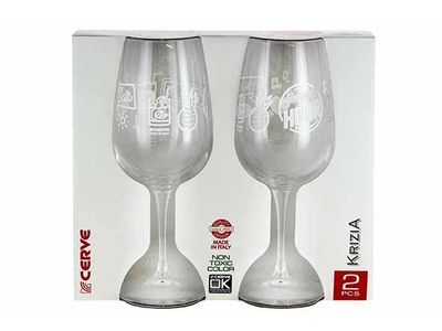 Krizia Cocktailglas 50cl Set 2 