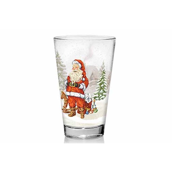 Winter Santa Claus Tumbler Fh 31cl Set3 D8xh12,4cm 