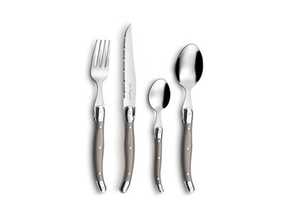 Lou Lag. Tradition 24-delig Bestek Taupe 