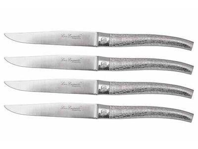 Lou Lagione Couteau Ecorce Steak Set4 